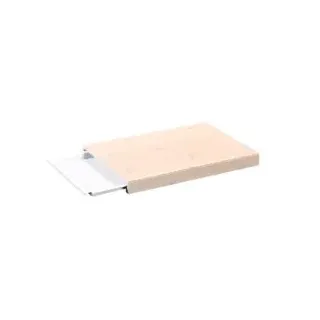 KESPER Schneidebrett-Set Bambus 1 38 x 26 cm Beige/Weiß