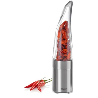 AdHoc MP203 Chilischneider Pepe | messerscharfe Chili Mühle mit original SchneidWerk und Aromaschutz | exklusives Modell 2023 Kräuter- und Gewürzschneider