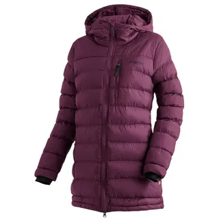 Maier Sports Funktionsmantel Lomnica Coat W Damen Mantel, leichtes Primaloft Material, 3 RV-Taschen und Kapuze lila 36