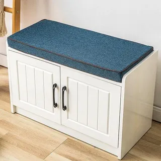 Famanu Sitzkissen 110x30cm - Für Innen, Gartenbank, Schaukel und Erker - Komfortabel, Antirutsch und Waschbar