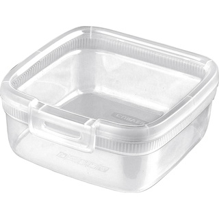 8x Curver Lunchbox 0,9l Snapbox transp., Lunchbox, Transparent
