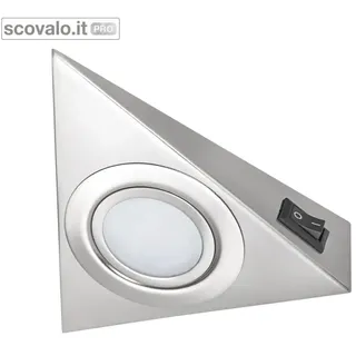 KANLUX Unterbauleuchte 20W Dreiecksleuchte Metall