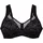 BH Clara Art Moulded Comfort Bra schwarz, B, 95 Damen,