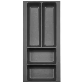 SOTech Orga-Box 2 20,9 x 5,05 x 46,1 cm 1-tlg. anthrazit