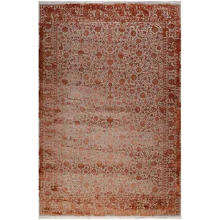 Esprit Florida Kurzflorteppich 133 x 200 cm Braun
