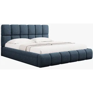 Micadoni Polsterbett Bellis, 220 cm breit blau 200 cm x 220 cm x 100 cm