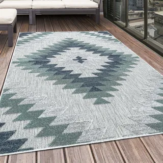 Ayyildiz Bahama II Outdoor-Teppich 80 x 250 cm Blau