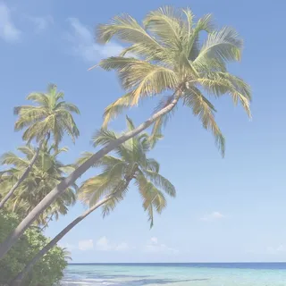 Sigel Schreibtischunterlage Beach blau 30 Blatt