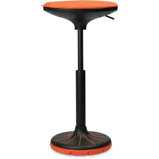 Bürohocker Arbeitshocker Hocker Stehhilfe Wagner W3 High orange