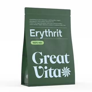 greatvita Erythrit kalorienfreies Süßungsmittel 1000 g