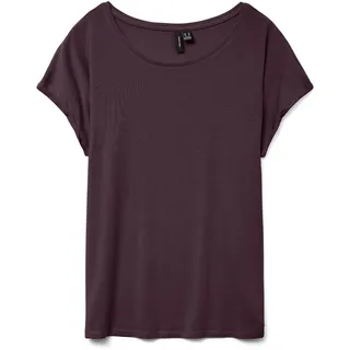 Vero Moda VMAVA PLAIN SS TOP JRS NOOS Rot M