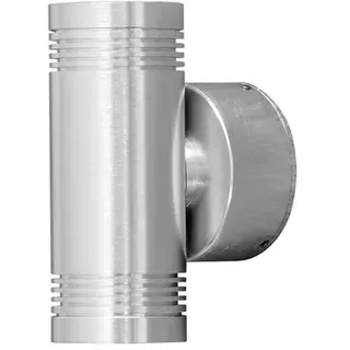 Konstsmide Außenwandleuchte Aluminium 15,0 cm IP54 6 W grau