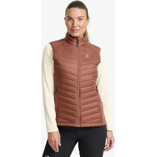 Radical Insulate Vest Damen Pink Mahogany, Größe:L - Westen - Rosa