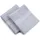 Handtuch 2 x 50 x 100 cm silber