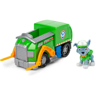 PAW PATROL Auswahl Einsatzfahrzeuge | Basic Fahrzeuge mit Figuren, Figur:Rocky