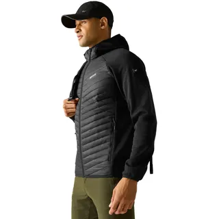 Regatta Andreson Hybrid Jacke schwarz L