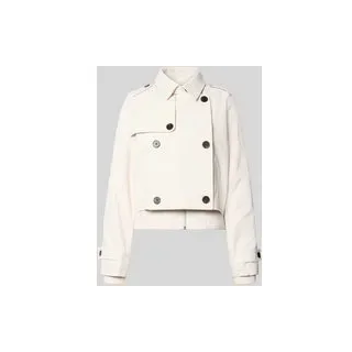 Jacke mit doppelter Knopfleiste und Reißverschluss, Ecru, $listsize[$i].replace('"','"')