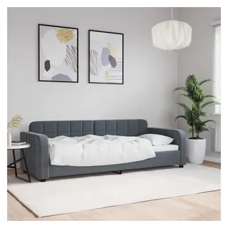 vidaXL Tagesbett 80 x 200 cm Dunkelgrau