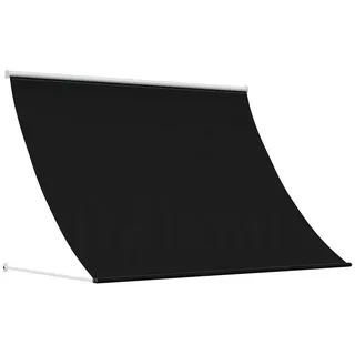 vidaXL Markise 150 x 150 cm schwarz