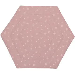fillikid Laufstalleinlage 6-eckig Exclusiv in Pusteblume Rosa | Gr.: onesize