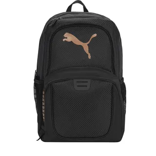 PUMA Herren evercat rugzak contender Rucksack, Schwarz/Rotgold, Einheitsgröße EU - Einheitsgröße