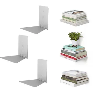 Umbra Bücherregal 14 x 14 x 13 cm Silber