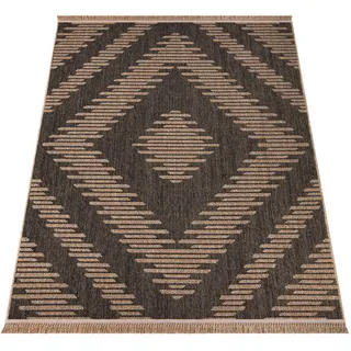 Paco Home Cologne 494 Outdoor-Teppich 120 x 160 cm Grau