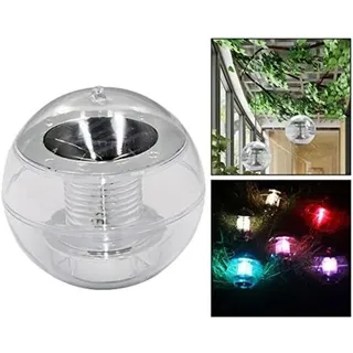 Schwimmende Led-solarkugelleuchte, Farbenfrohe Poolbeleuchtung, Außenbeleuchtung Für Terrasse, Teich, Garten, Schwimmbad