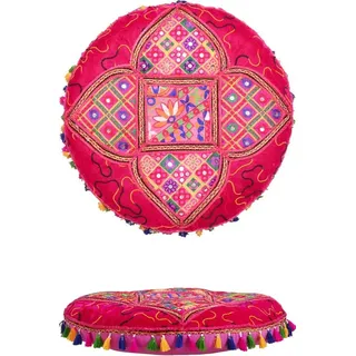 Marrakesch Orient & Mediterran Interior Bahri Rundkissen Ø 55 cm Pink