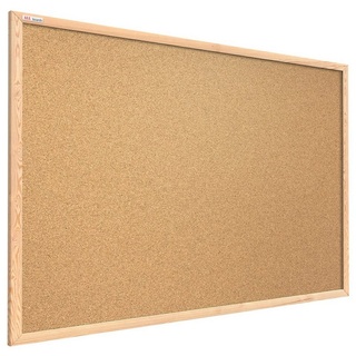ALLboards Memoboard »ALLboards Pinnwand mit Holz Rahmen Korktafel Korkwand« 30 cm x 40 cm