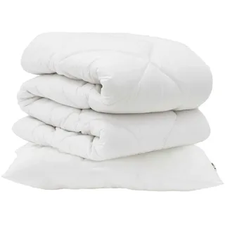 vidaXL, Bettwäsche, Duvet-Set (Bettwäsche Set, 140 x 220 cm, 40 x 80 cm)
