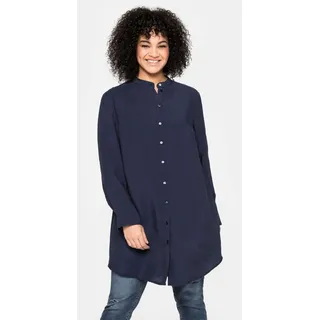 sheego Longbluse Blau 54