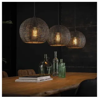 famlights Pendelleuchte famlights, Pendelleuchte Melody aus Metall in Schwarz 3xE27 schwarz
