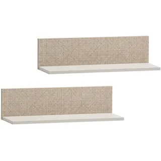 Schildmeyer Edno Wandregal 60 x 17,3 x 15,7 cm Beige