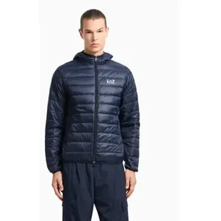 EA7 Unisex. 8NPB24_PNGPZ Faltbare Daunenjacke Core Identity navy (XL), Lässig, Polyamid, Marine