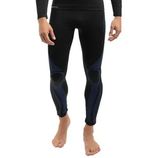 Gomati Thermohose Herren Ski Thermo Unterhosen Seamless schnelltrocknend blau|schwarz L / XL