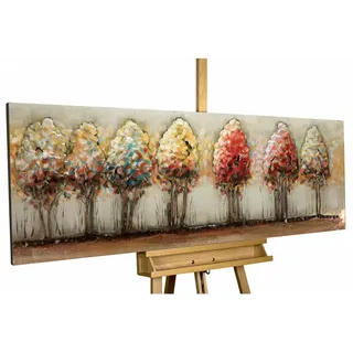 Kunstloft Metallbild, Mehrfarbig, Beige, Metall, 6.4x50 cm, Bilder und Zubehör, Wandbilder, Metallbilder