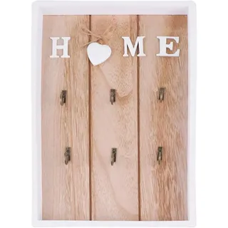 Eingangsbereich Schlüssel, Schlüsselbrett aus Holz, Schlüsselkasten Home Holz, S