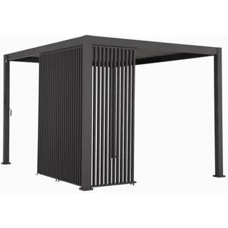 BEST Freizeitmöbel Best Vertical Terrassenüberdachungen Wände für breite 360 + 720cm - Anthrazit