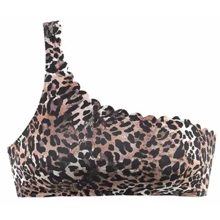 LASCANA Bustier-Bikini-Top Lexa Braun 32 Cup A/B