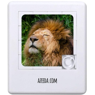 Azeeda 'Entspannter Löwe' Schiebepuzzle (PZ00005070)