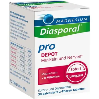 Protina MAGNESIUM Diasporal Pro Depot Patentierte 2-Phasen-Tabletten 30 St.