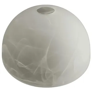 E27 Glas Lampenschirm Ersatz alabasterfarbig – passend für Fischer & Honsel Fluter, Hänge- und Tischlampe – Lampenglas Ersatzschirm Leuchtenschirm Glas Ersatz für Deckenlampe Leuchte