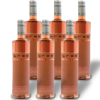 BREE Pinot Noir Rosé Qualitätswein feinherb aus Deutschland (6 x 0.75 l)