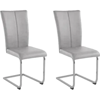 Home Affaire Freischwinger Nils Polyester hellgrau