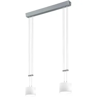 Bankamp Led-Hängeleuchte Grazia, Metall, Glas, F, 71x150 cm, Handmade in Germany, Farbwechsler, ZigBee-Technologie, Lampen & Leuchten, Innenbeleuchtung, Leuchten nach Räumen, Esstischlampen