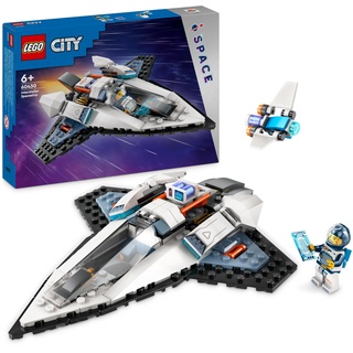 LEGO City Raumschiff, Weltraum-Spielzeug mit Space Shuttle für Kinder zum Bauen, Jungen und Mädchen ab 6 Jahren, Set mit Astronaut-Figur 60430