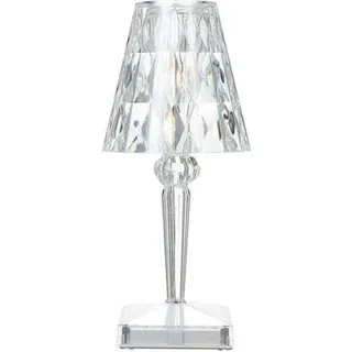 Diamantkristall-tischleuchte, Usb-wiederaufladbare Kristall-nachttischlampe, Einstellbare Temperatur/helligkeit, Touch-steuerung