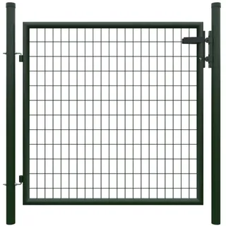 Tetzner & Jentzsch Einzeltor 125 x 120 cm Grün/Metall