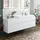 Waschbeckenunterschrank C03000MS rechts 160 x 55 cm White Matt